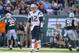 EAST RUTHERFORD, NJ - OCTOBER 20: Quarterback Tom Brady #12 of the New England Patriots reacts during the 3rd quarter of the New York Jets 30-27 win over the New England Patriots at MetLife Stadium on October 20, 2013 in East Rutherford, New Jersey. (Photo by Ron Antonelli/Getty Images)