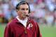 Oct 20, 2013; Landover, MD, USA; Washington Redskins head coach Mike Shanahan on the sidelines against the Chicago Bears during the second half at FedEX Field. Mandatory Credit: Brad Mills-USA TODAY Sports