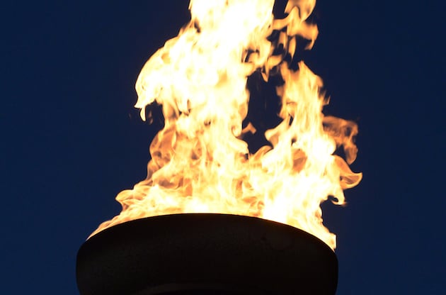 Olympic Flame Reaches North Pole