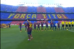 Video: Barcelona Pays Tribute to Tito Before El Clasico
