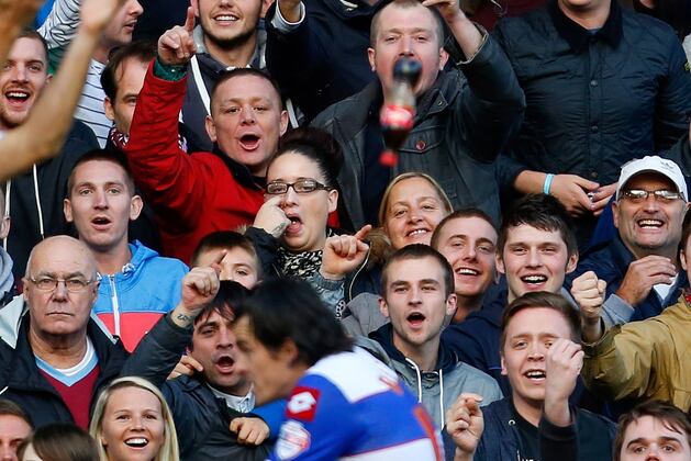 Joey Barton struck by bottle as QPR lose 2-0 to Burnley