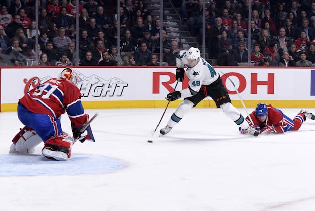 San Jose Sharks Shut out Montreal Canadiens