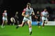 SWANSEA, WALES - OCTOBER 04: Ulster wing Andrew Trimble in action during the RaboDirect Pro 12 match between Ospreys and Ulster at Liberty Stadium on October 4, 2013 in Swansea, United Kingdom. (Photo by Stu Forster/Getty Images)