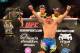 Aug 3, 2013; Rio De Janeiro, Brazil; Lyoto Machida (blue shorts) before his fight against Phil Davis during UFC 163 at HSBC Arena. Mandatory Credit: Jason Silva-USA TODAY Sports