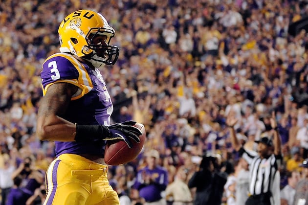LSU's Odell Beckham Jr. Puts Up Impressive Milestones, and a Dubious One