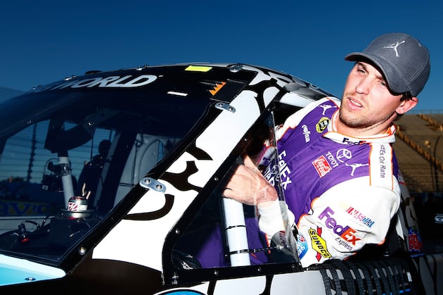 Denny Hamlin, Kasey Kahne Involved in Early Crash at Martinsville