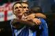 LONDON, ENGLAND - OCTOBER 27: Fernando Torres of Chelsea celebrates scoring their second goal with Branislav Ivanovic and Ramires of Chelsea uring the Barclays Premier League match between Chelsea and Manchester City at Stamford Bridge on October 27, 2013 in London, England. (Photo by Clive Rose/Getty Images)