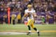 MINNEAPOLIS, MN - OCTOBER 27: Aaron Rodgers #12 of the Green Bay Packers looks for an open receiver against the Minnesota Vikings on October 27, 2013 at Mall of America Field at the Hubert Humphrey Metrodome in Minneapolis, Minnesota. (Photo by Adam Bettcher/Getty Images)