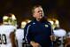 Sep 7, 2013; Ann Arbor, MI, USA; Notre Dame Fighting Irish head coach Brian Kelly on the sidelines during the fourth quarter against the Michigan Wolverines at Michigan Stadium. Mandatory Credit: Andrew Weber-USA TODAY Sports