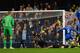 LONDON, ENGLAND - OCTOBER 27: Joe Hart of Manchester City looks on as Fernando Torres of Chelsea scores their second goal during the Barclays Premier League match between Chelsea and Manchester City at Stamford Bridge on October 27, 2013 in London, England. (Photo by Shaun Botterill/Getty Images)