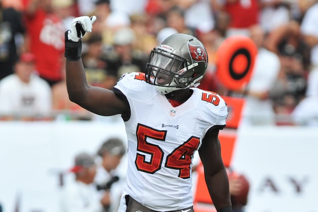 Efforts of Bucs LB David Drawing Notice