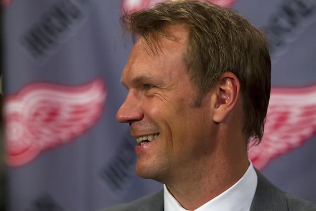 Lidstrom Enjoying Retirement, Coaching Son's Team in Sweden
