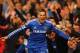 LONDON, ENGLAND - OCTOBER 27: Fernando Torres of Chelsea celebrates scoring their second goal during the Barclays Premier League match between Chelsea and Manchester City at Stamford Bridge on October 27, 2013 in London, England. (Photo by Clive Rose/Getty Images)