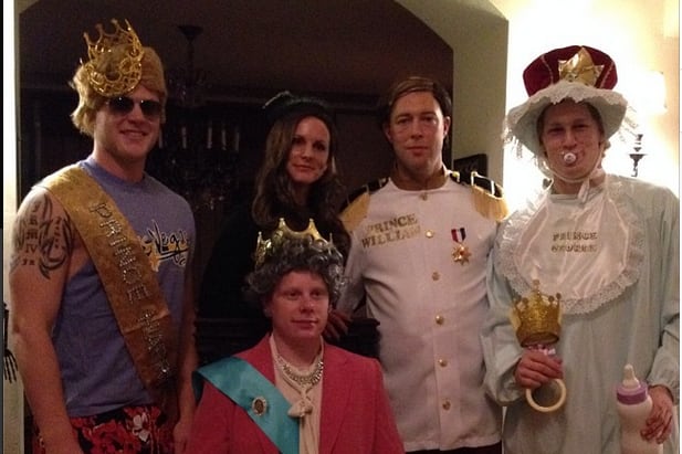Instagram: MacKinnon, the Royal Baby for Halloween