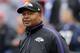 Jim Caldwell's offense has sputtered this season in comparison to the Baltimore Ravens' playoff run in 2012.