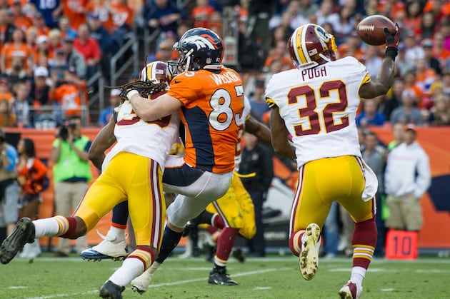 Redskins Release Jordan Pugh to Make Room for Brandon Meriweather