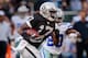 OAKLAND, CA - AUGUST 9: Wide receiver Denarius Moore #17 of the Oakland Raiders takes a catch for a first down against the Dallas Cowboys in the first quarter of a preseason game on August 9, 2013 at O.co Coliseum in Oakland, California. The Raiders won 19-17. (Photo by Brian Bahr/Getty Images)