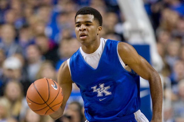 Andrew Harrison Injured in Kentucky Wildcats Blue White Game