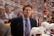 GLENDALE, AZ - OCTOBER 19: Head Coach Mike Babcock of the Detroit Red Wings watches play from behind the bench against the Phoenix Coyotes at Jobing.com Arena on October 19, 2013 in Glendale, Arizona. (Photo by Norm Hall/NHLI via Getty Images)