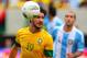 EAST RUTHERFORD, NJ - JUNE 9: Alexandre Pato #19 of Brazil during the second half of an international friendly soccer match against Argentina on June 9, 2012 at MetLife Stadium in East Rutherford, New Jersey. (Photo by Rich Schultz/Getty Images)