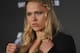 April 13, 2013; Las Vegas, NV, USA; Ronda Rousey poses for photographs following the TUF 17 Finale at the Mandalay Bay Events Center. Mandatory Credit: Gary A. Vasquez-USA TODAY Sports