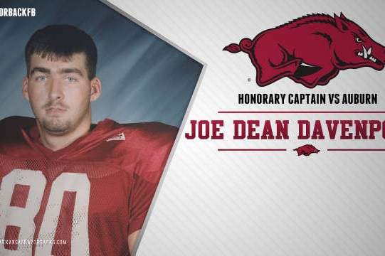 Davenport Named Honorary Captain for Auburn Game