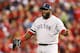 ST LOUIS, MO - OCTOBER 27: David Ortiz #34 of the Boston Red Sox reacts after a play against the St. Louis Cardinals during Game Four of the 2013 World Series at Busch Stadium on October 27, 2013 in St Louis, Missouri. (Photo by Ronald Martinez/Getty Images)