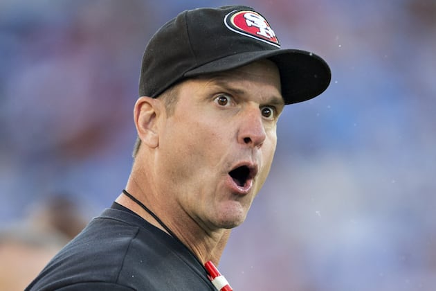 ProFootballTalk: Jim Harbaugh Thinks Next Game Is Always Biggest of Theyear