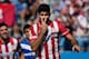 MADRID, SPAIN - SEPTEMBER 14: Diego Costa of Atletico de Madrid celebrates scoring their second goal during the La Liga match between Club Atletico de Madrid and UD Almeria at Vicente Calderon Stadium on September 14, 2013 in Madrid, Spain. (Photo by Gonzalo Arroyo Moreno/Getty Images)