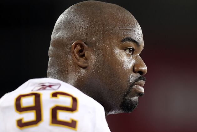 Haynesworth Tees off on Shanahan