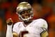 CLEMSON, SC - OCTOBER 19: Jameis Winston #5 of the Florida State Seminoles during their game at Memorial Stadium on October 19, 2013 in Clemson, South Carolina. (Photo by Streeter Lecka/Getty Images)