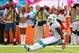MIAMI GARDENS, FL - OCTOBER 06: Mike Wallace #11 of the Miami Dolphins reacts to making a catch against the Baltimore Ravens during a game at Sun Life Stadium on October 6, 2013 in Miami Gardens, Florida. (Photo by Mike Ehrmann/Getty Images)