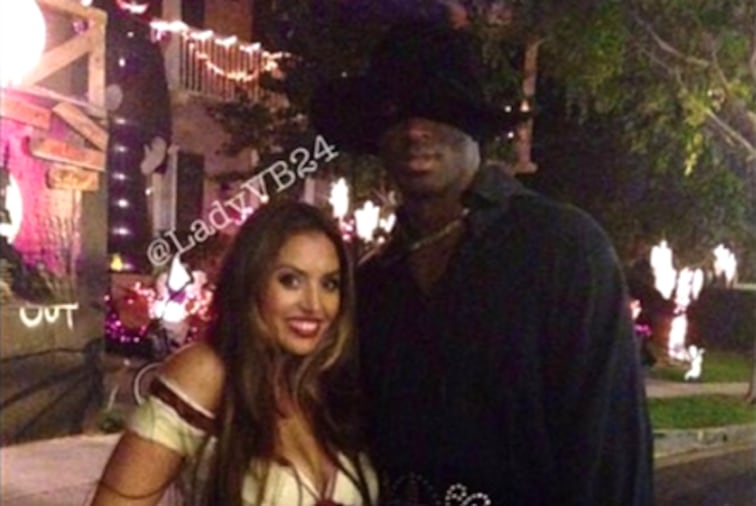 Kobe Bryant and Wife Dress as Zorro and Elena for Halloween