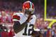 KANSAS CITY, MO - OCTOBER 27: Wide receiver Josh Gordon #12 of the Cleveland Browns celebrates after scoring a touchdown during the game against the Kansas City Chiefs at Arrowhead Stadium on October 27, 2013 in Kansas City, Missouri. (Photo by David Welker/Getty Images)
