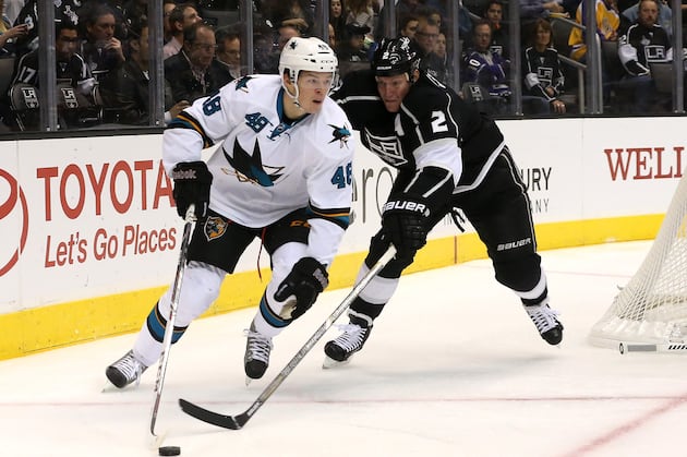 Sharks' Hertl Named NHL Rookie of the Month