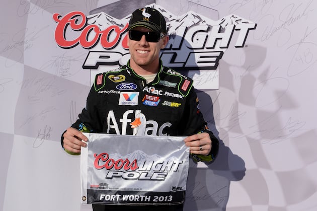 Edwards Wins Coors Light Pole at Texas