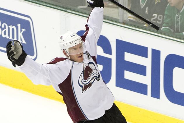 Stastny's 2nd Goal Gives Avs OT Win over Stars