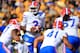 COLUMBIA, MO - OCTOBER 19: Quarterback Tyler Murphy #3 of the Florida Gators in action during the game against the Missouri Tigers at Faurot Field/Memorial Stadium on October 19, 2013 in Columbia, Missouri. (Photo by Jamie Squire/Getty Images)