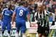 NEWCASTLE UPON TYNE, ENGLAND - NOVEMBER 02: Yoan Gouffran of Newcastle United celebrates scoring their first goal during the Barclays Premier League match between Newcastle United and Chelsea at St James' Park on November 2, 2013 in Newcastle upon Tyne, England. (Photo by Shaun Botterill/Getty Images)