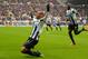 NEWCASTLE UPON TYNE, ENGLAND - NOVEMBER 02: Yoan Gouffran of Newcastle United celebrates scoring their first goal during the Barclays Premier League match between Newcastle United and Chelsea at St James' Park on November 2, 2013 in Newcastle upon Tyne, England. (Photo by Shaun Botterill/Getty Images)