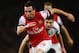 LONDON, ENGLAND - NOVEMBER 02: Santi Cazorla of Arsenal breaks with the ball during the Barclays Premier League match between Arsenal and Liverpool at Emirates Stadium on November 2, 2013 in London, England. (Photo by Laurence Griffiths/Getty Images)