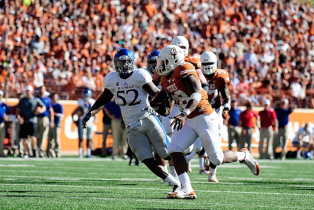 Texas' Offense Took a Nap Against Kansas, Running Back Malcolm Brown Woke It Up