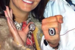 McCarron's Mom's Championship Ring Necklace 