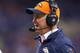 INDIANAPOLIS, IN - OCTOBER 20: John Fox the head coach of the Denver Broncos gives instructions to his team during the game against the Indianapolis Colts at Lucas Oil Stadium on October 20, 2013 in Indianapolis, Indiana. (Photo by Andy Lyons/Getty Images)