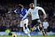 LIVERPOOL, ENGLAND - NOVEMBER 03: Romelu Lukaku of Everton in action with Sandro of Tottenham Hotspur during the Barclays Premier League match between Everton and Tottenham Hotspur at Goodison Park on November 03, 2013 in Liverpool, England. (Photo by Chris Brunskill/Getty Images)