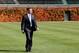 CHICAGO, IL - OCTOBER 25: Theo Epstein, the new President of Baseball Operations for the Chicago Cubs, walks across the outfield following a press conference at Wrigley Field on October 25, 2011 in Chicago, Illinois. (Photo by Jonathan Daniel/Getty Images)