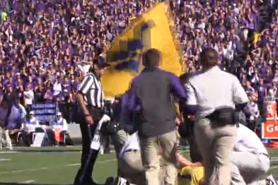 Video: K-State Pregame Ritual Leads to Student Having a Seizure on the Field