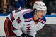 UNIONDALE, NY - OCTOBER 29: Chris Kreider #20 of the New York Rangers skates against the New York islanders at the Nassau Veterans Memorial Coliseum on October 29, 2013 in Uniondale, New York. (Photo by Bruce Bennett/Getty Images)