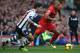 LIVERPOOL, ENGLAND - OCTOBER 26: Glen Johnson of Liverpool competes with Liam Ridgewell of West Bromwich Albion during the Barclays Premier League match between Liverpool and West Bromwich Albion at Anfield on October 26, 2013 in Liverpool, England. (Photo by Clive Brunskill/Getty Images)