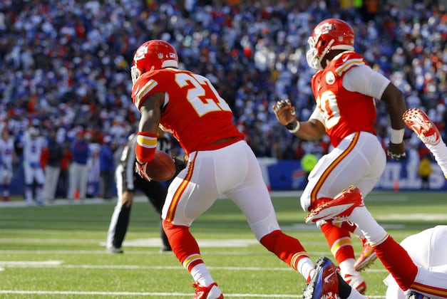Interception Return for TD was Like Christmas for Sean Smith and Chiefs